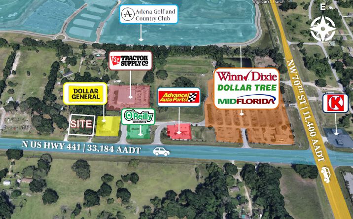 Pictures of Land property located at 7451 N US Hwy 441, Ocala, FL 34475 for sales - image #1