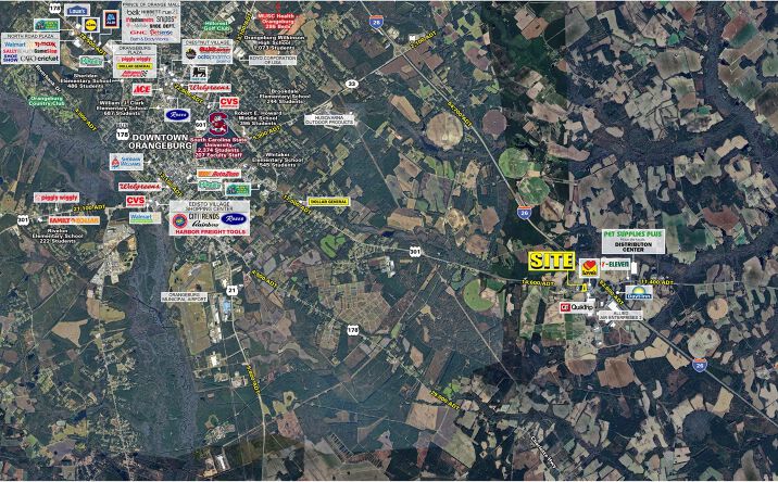 Pictures of Retail property located at Five Chop Rd & Millenium Dr, Orangeburg, SC 29115 for sales - image #1