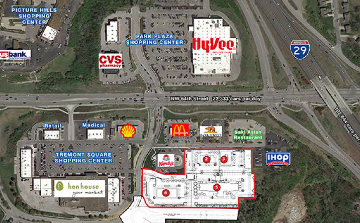 Pictures of Land property located at SWQ of NW 64th Street and I-29, Kansas City, MO 64151 for sales - image #1