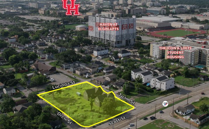 Pictures of Land property located at 3517 Tuam St, Houston, TX 77004 for sales - image #1