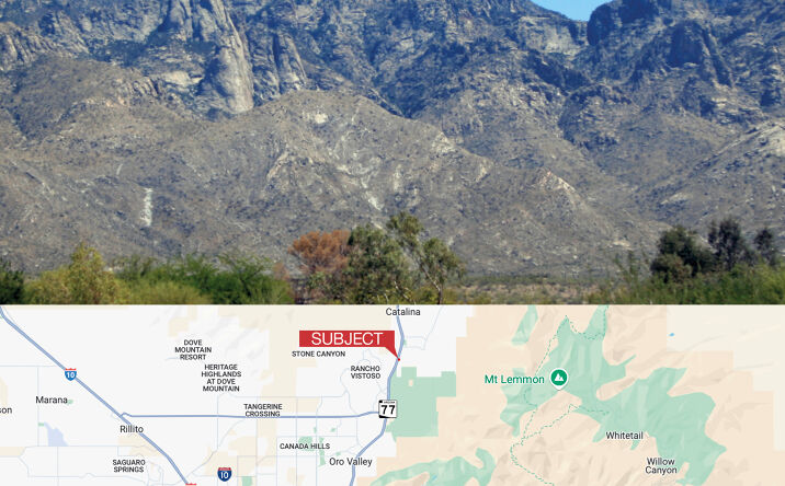 Pictures of Land, Multifamily property located at 14350 N Oracle Rd, Tucson, AZ 85739 for sales - image #1