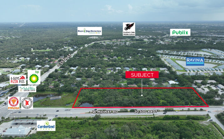 Pictures of Land property located at W Midway Road, Fort Pierce, FL 34981 for sales - image #1