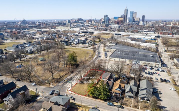 Pictures of Land, Multifamily property located at 1120 East New York Street, Indianapolis, IN 46202 for sales - image #1