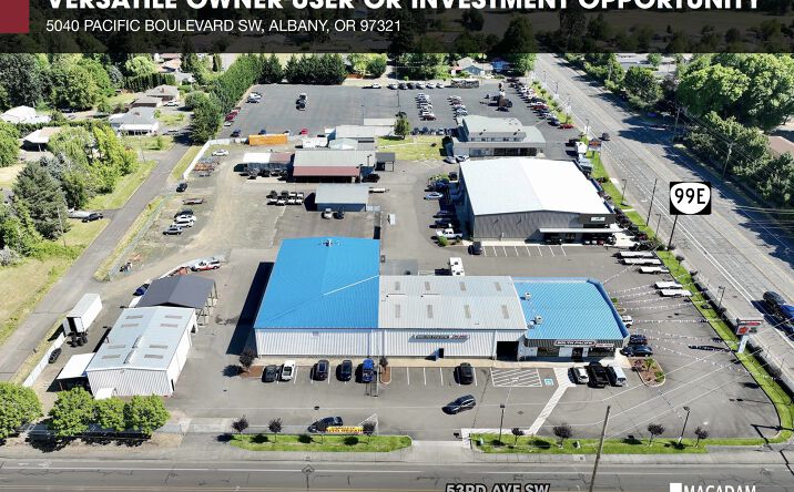 Pictures of Retail, Industrial, Mixed Use property located at 5040 Pacific Blvd SW, Albany, OR 97321 for sales - image #1