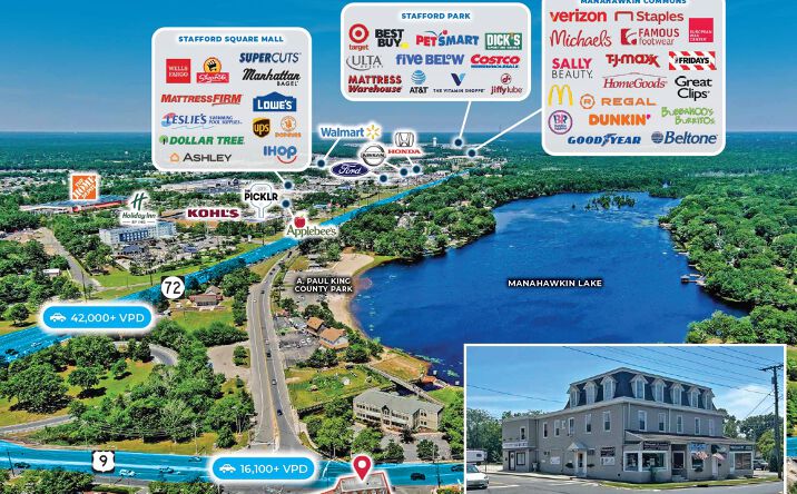 Pictures of Retail, Multifamily, Mixed Use property located at 11 N Main St, Stafford Township, NJ 08050, 12 E Bay Ave, Manahawkin, NJ 08050 for sales - image #1