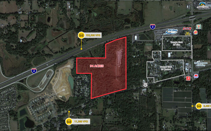 Pictures of Land property located at I-4 & McIntosh Road, Seffner, FL 33584 for sales - image #1