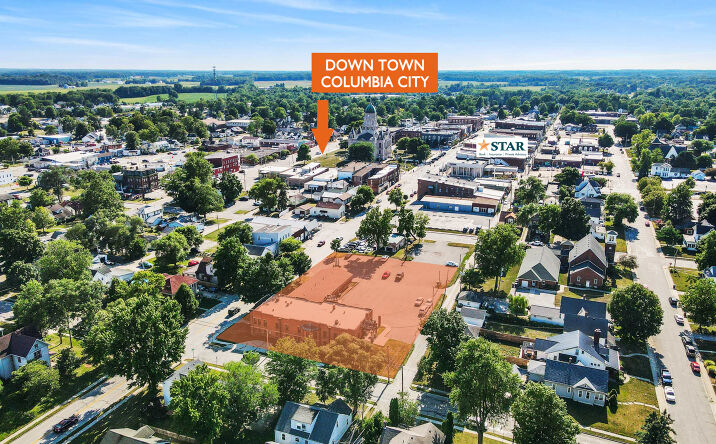 Pictures of Office property located at 215 E Van Buren St, Columbia City, IN 46725 for sales - image #1