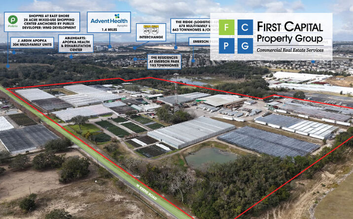 Pictures of Land property located at 625 W Keene Rd, Apopka, FL 32703 for sales - image #1