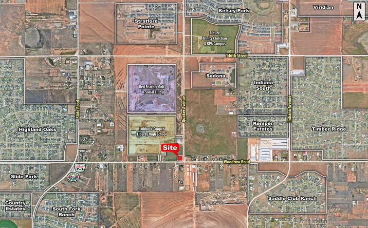 Pictures of Land property located at NWC Woodrow & Quaker, Lubbock, TX 79424 for sales - image #1