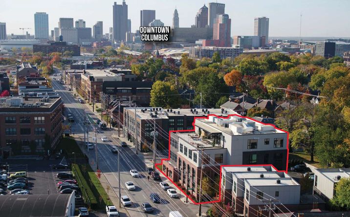 Pictures of Office property located at 893 N 4th St, Columbus, OH 43201 for sales - image #1