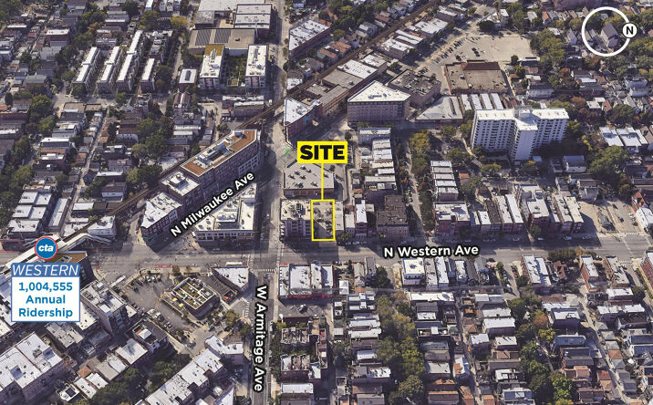 Pictures of Land, Multifamily property located at 2008 N Western Ave, Chicago, IL 60647 for sales - image #1