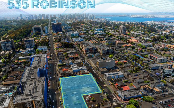 Pictures of Land, Multifamily, Retail property located at 535 Robinson Ave, San Diego, CA 92103 for sales - image #1