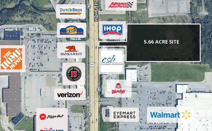 Pictures of Land property located at 4807 SE 14th St, Des Moines, IA 50320 for sales - image #1