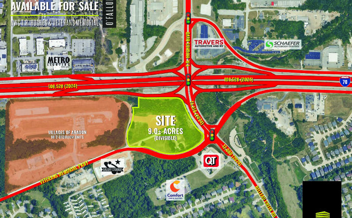 Pictures of Retail, Multifamily, Office property located at NWC T.R. Hughes & Veterans Memorial Pkwy, O'Fallon, MO 63366 for sales - image #1
