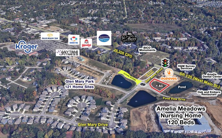 Pictures of Land property located at SR 125 - at Glen Mary Drive, Amelia, OH 45102 for sales - image #1