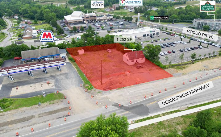 Pictures of Land, Retail property located at 652 Donaldson Hwy, Erlanger, KY 41018 for sales - image #1