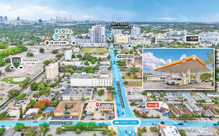 Pictures of Retail property located at 815 N Federal Hwy, Hollywood, FL 33020 for sales - image #1
