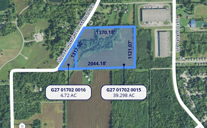 Pictures of Industrial, Land property located at 2830 Soldiers Home Rd, Miamisburg, OH 45342 for sales - image #1