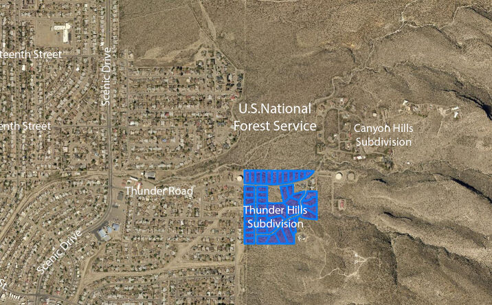Pictures of Land property located at 3305 Thunder Rd, Alamogordo, NM 88310 for sales - image #1