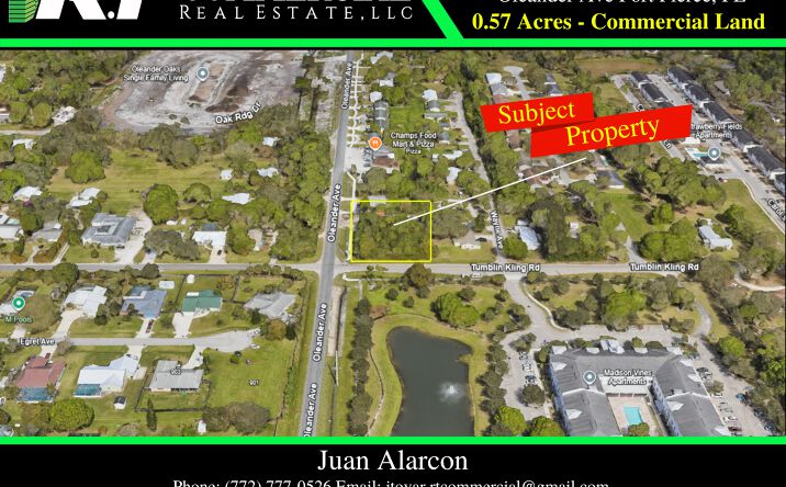 Pictures of Land property located at oleander avenue and tumb, Fort Pierce, FL 34982 for sales - image #1