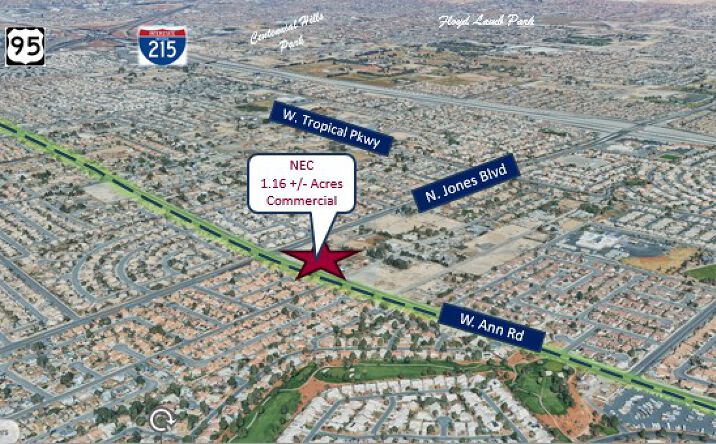 Pictures of Land property located at 5620 N Jones Blvd, Las Vegas, NV 89130 for sales - image #1