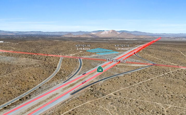 Pictures of Land property located at Dawn Rd, Rosamond, CA 93560 for sales - image #1