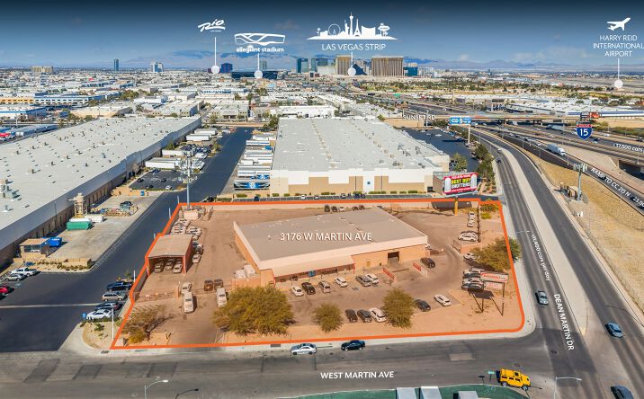 Pictures of Retail, Special Purpose, Industrial property located at 3176 W Martin Ave, Las Vegas, NV 89118 for sales - image #1