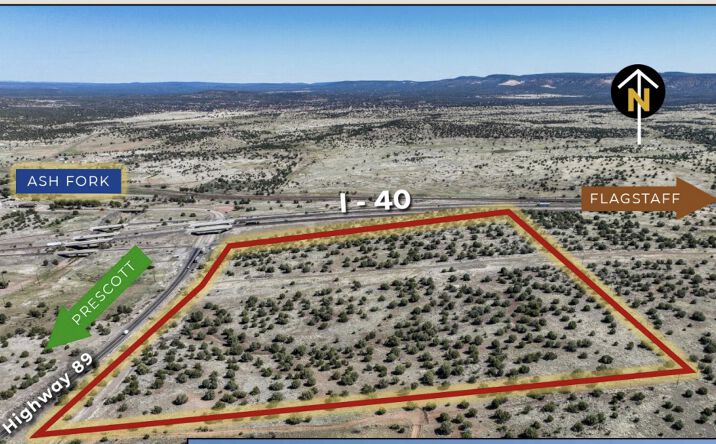 Pictures of Land property located at 89 N State Highway 89, Ash Fork, AZ 86320 for sales - image #1