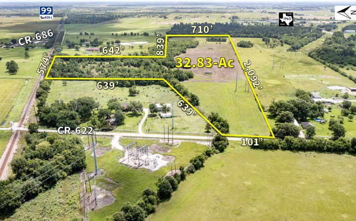 Pictures of Land property located at 244 County Rd 622, Dayton, TX 77535 for sales - image #1