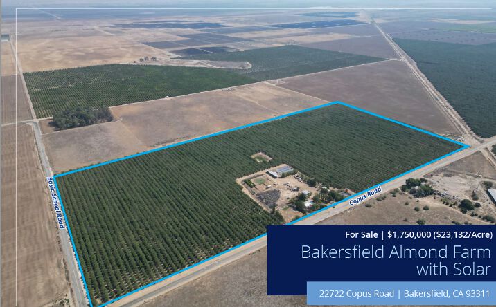 Pictures of Land, Special Purpose property located at 22722 Copus Rd, Bakersfield, CA 93311 for sales - image #1