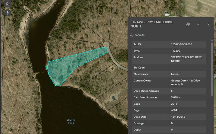 Pictures of Land property located at 2372 Strawberry Lake Rd N, Marathon, NY 13803 for sales - image #1