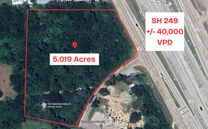 Pictures of Land property located at 126 Sentinel Oaks Dr, Pinehurst, TX 77362 for sales - image #1