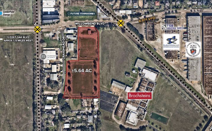 Pictures of Land property located at 4113 Willowbend Blvd, Houston, TX 77025 for sales - image #1