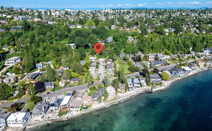 Pictures of Land property located at 5400 SW Beach Dr Terrace, Seattle, WA 98116 for sales - image #1