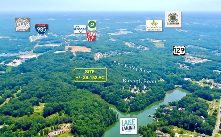 Pictures of Land property located at 1291 Russell Rd, Gainesville, GA 30501 for sales - image #1