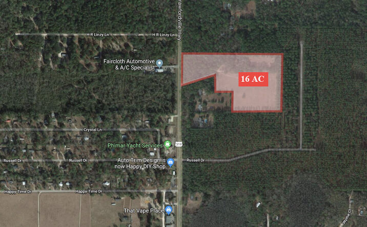 Pictures of Land property located at 1475 Crawfordville Highway, Crawfordville, FL 32327 for sales - image #1
