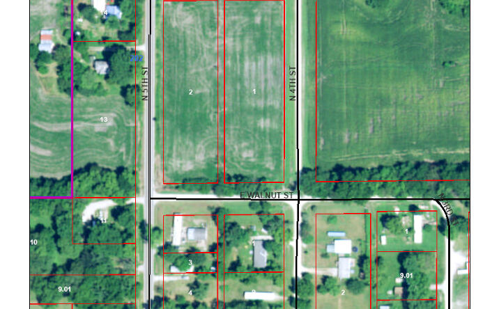 Pictures of Land property located at N 4th St., Quenemo, KS 66528 for sales - image #1