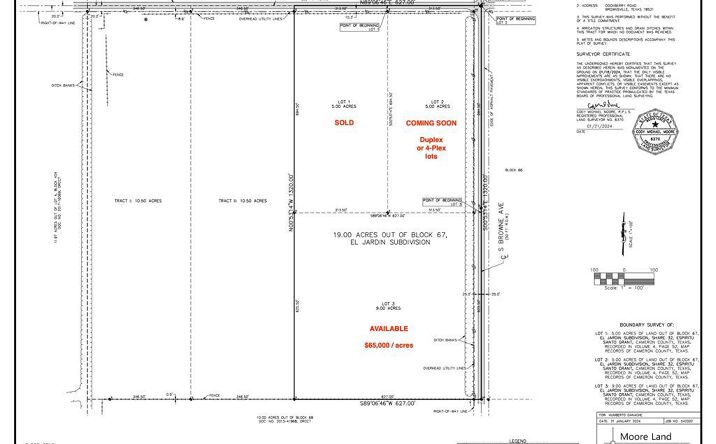 Pictures of Land property located at 0000 Browne Ave, Brownsville, TX 78521 for sales - image #1