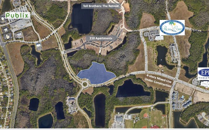 Pictures of Land, Mixed Use property located at 725 Central Ave, Palm Coast, FL 32164 for sales - image #1