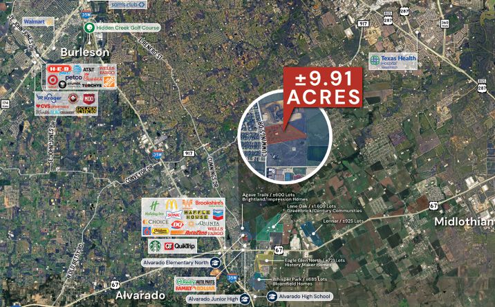 Pictures of Land property located at 1220 N Cummings Dr, Alvarado, TX 76009 for sales - image #1
