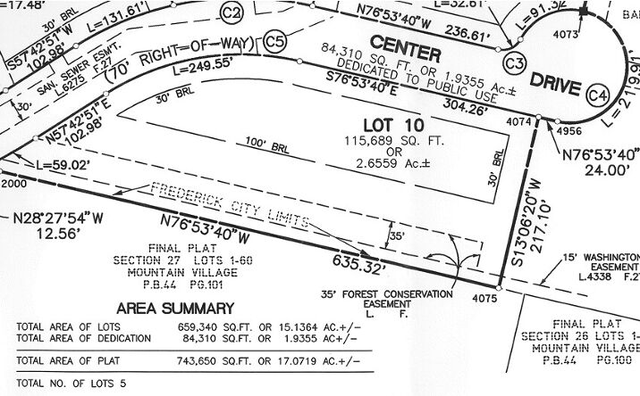 Pictures of Land property located at Ballenger Creek Ct, Ballenger Creek, MD 21703 for sales - image #1