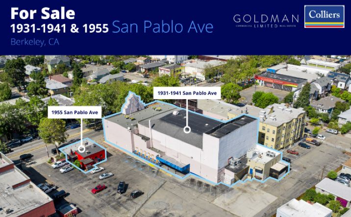 Pictures of Land, Mixed Use, Retail property located at 1931 San Pablo Ave, Berkeley, CA 94702 for sales - image #1