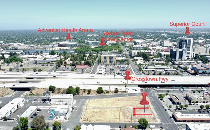 Pictures of Land property located at 325 S Center St, Stockton, CA 95203 for sales - image #1