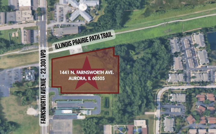 Pictures of Land property located at 1441 North Farnsworth Avenue, Aurora, IL 60505 for sales - image #1