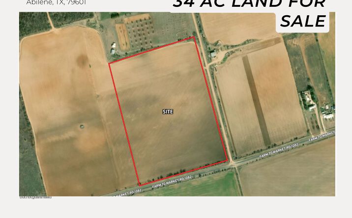Pictures of Land property located at TBD 34AC Fm 1082, Abilene, TX 79601 for sales - image #1