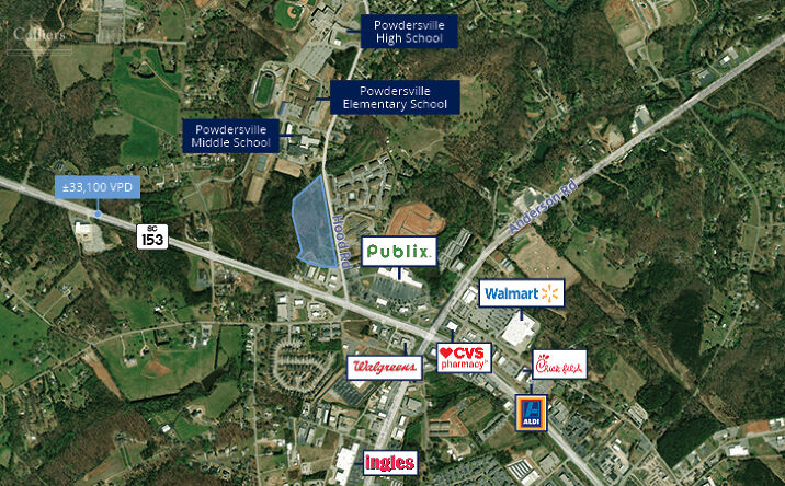 Pictures of Land property located at 111 Hood Rd, Powdersville, SC 29611 for sales - image #1