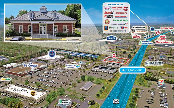 Pictures of Retail property located at 6357 Mechanicsville Tpke, Mechanicsville, VA 23111 for sales - image #1
