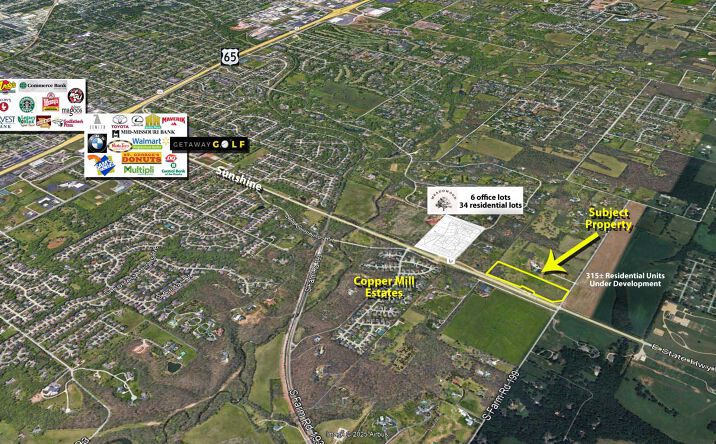 Pictures of Land property located at NWC East Sunshine and FR 199, Springfield, MO 65809 for sales - image #1