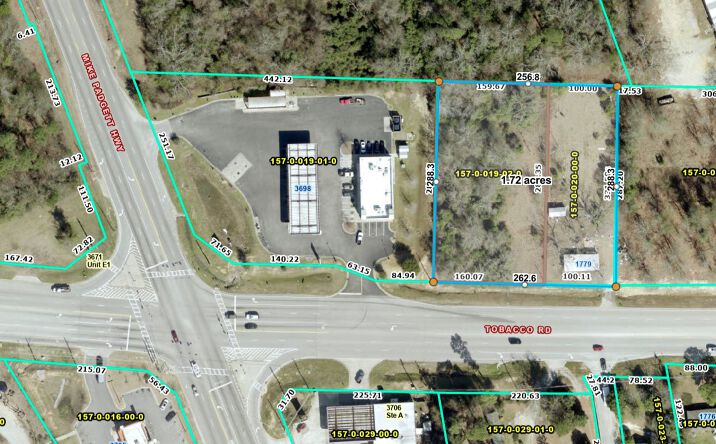 Pictures of Land property located at 3670 Mike Padgett Hwy, Augusta, GA 30906, 1779 Tobacco Road, Augusta, GA 30906 for sales - image #1