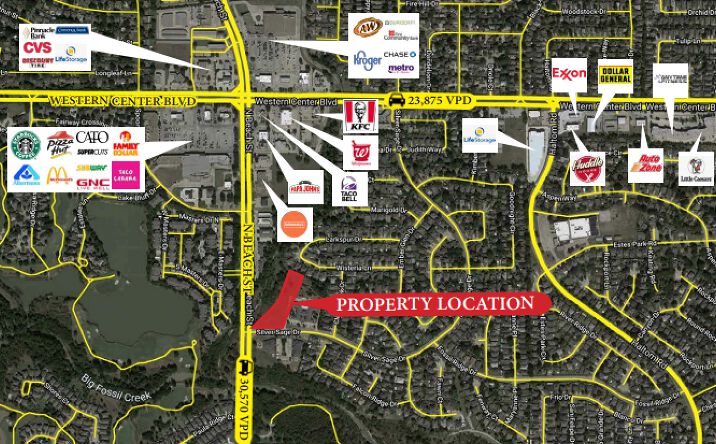 Pictures of Land property located at 4501 Silver Sage Dr, Haltom City, TX 76137 for sales - image #1